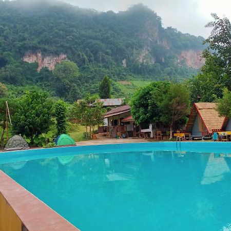 Nongkhiaw Campingsite Swimming Pool 호텔 Ban Phathok 외부 사진